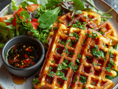 Recette gaufres aux légumes : Rapide et savoureuse !