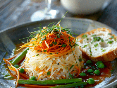 Recette julienne de légumes surgelés : rapide et savoureuse