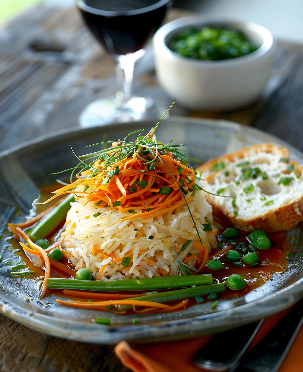 recette julienne de légumes surgelés