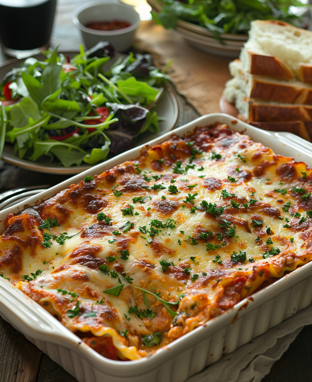 recette lasagnes aux légumes