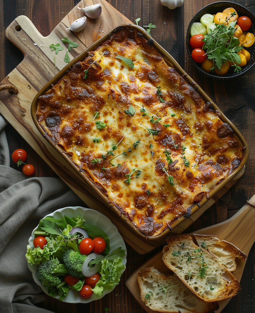 recette lasagnes aux légumes