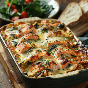recette lasagnes saumon épinard ricotta