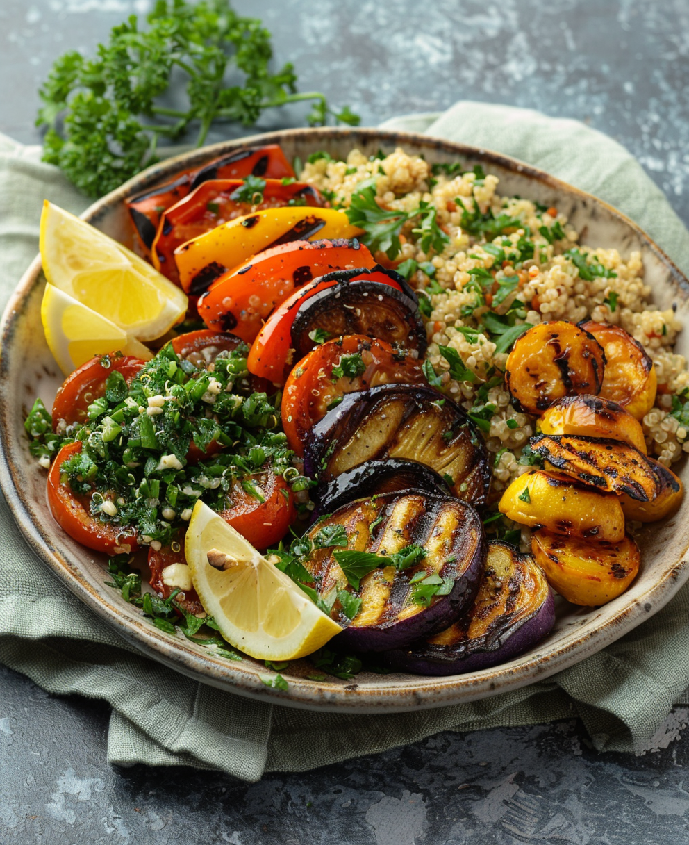 recette légumes à la plancha