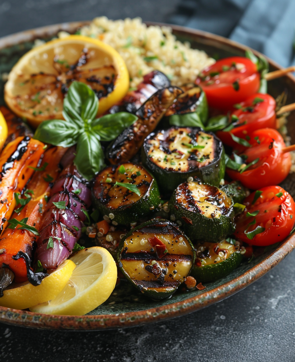 recette légumes à la plancha
