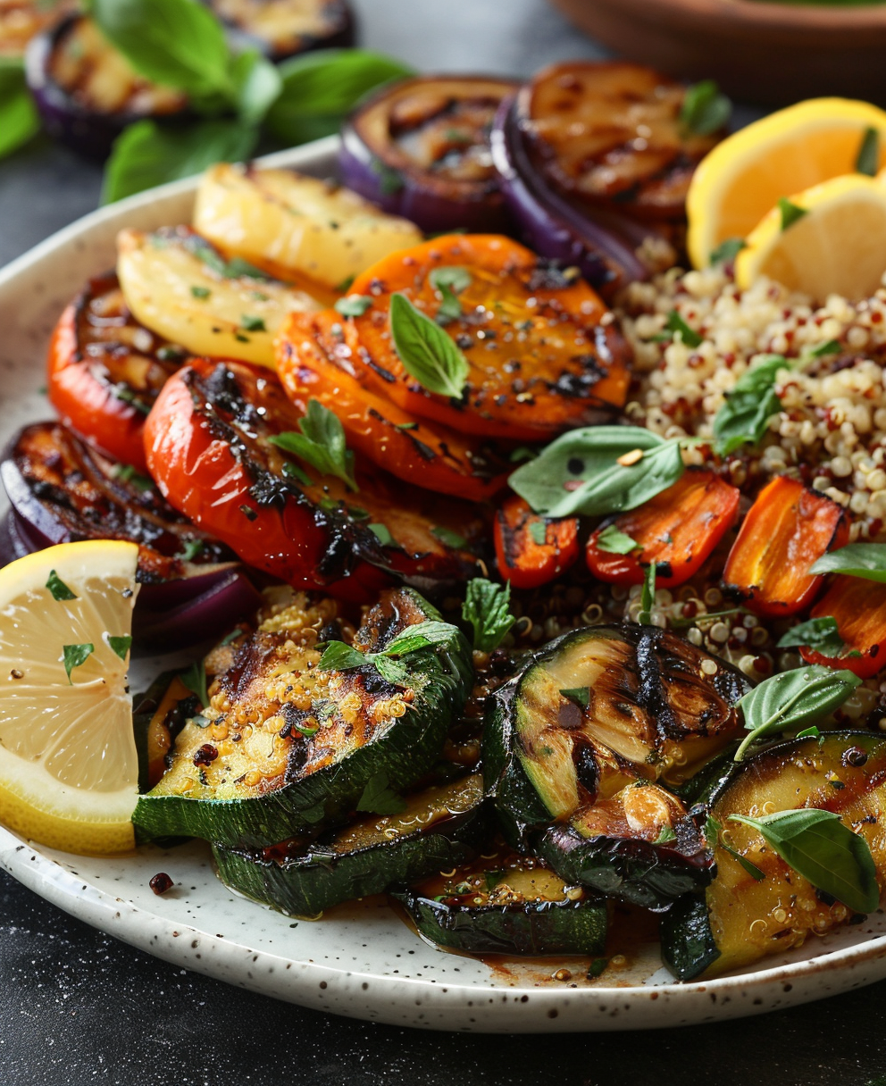 recette légumes à la plancha