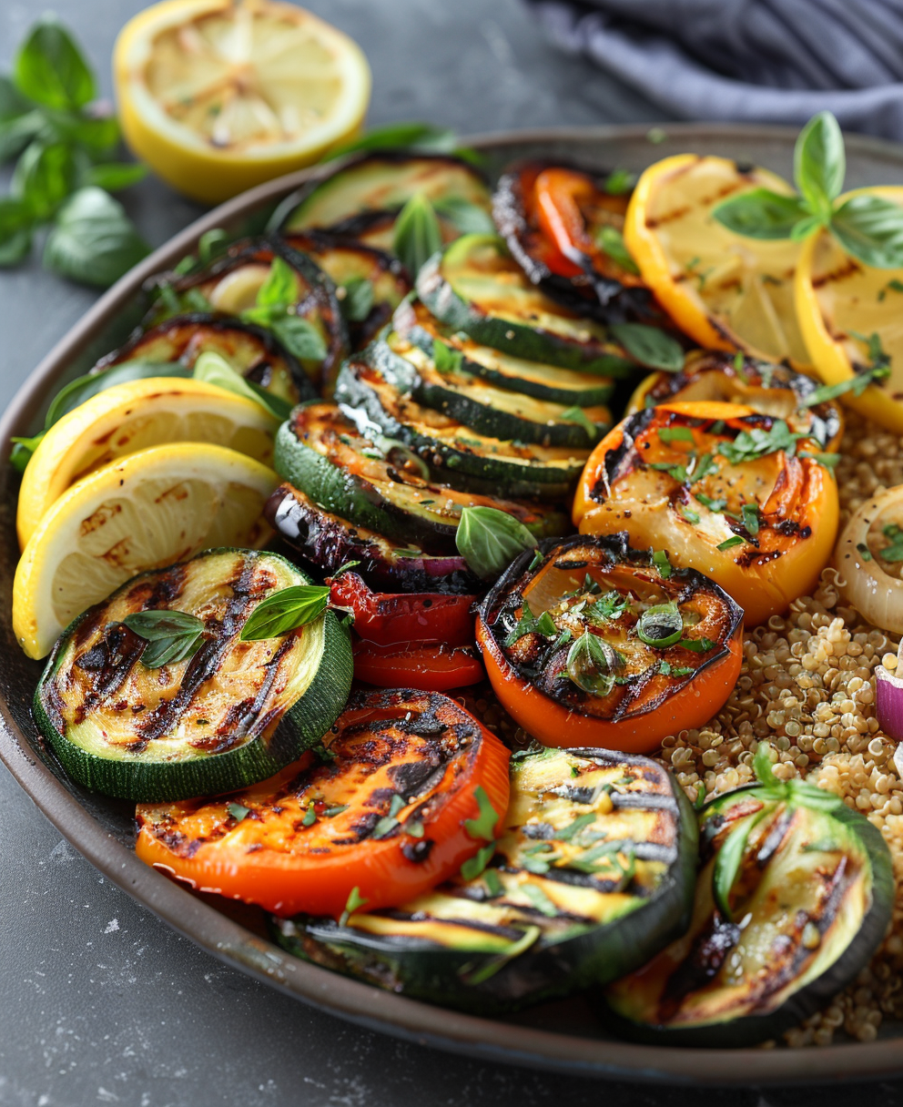 recette légumes à la plancha