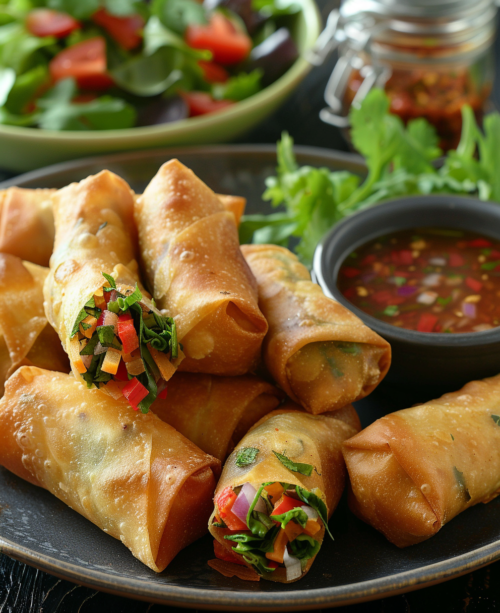 recette nems aux légumes