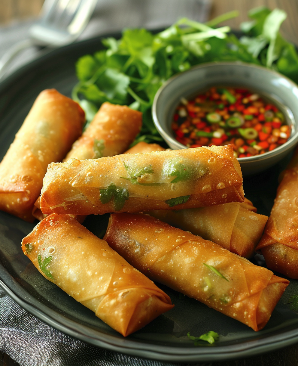 recette nems aux légumes