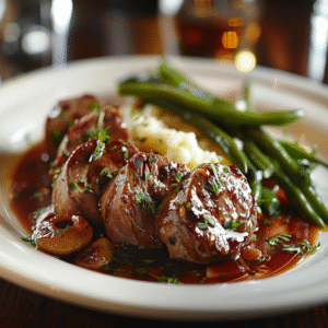 recette paupiette de veau en sauce