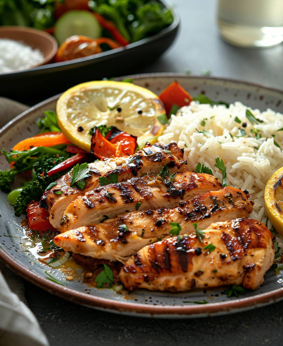 recette poulet aux légumes