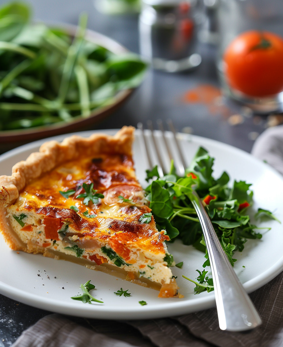 recette quiche aux légumes
