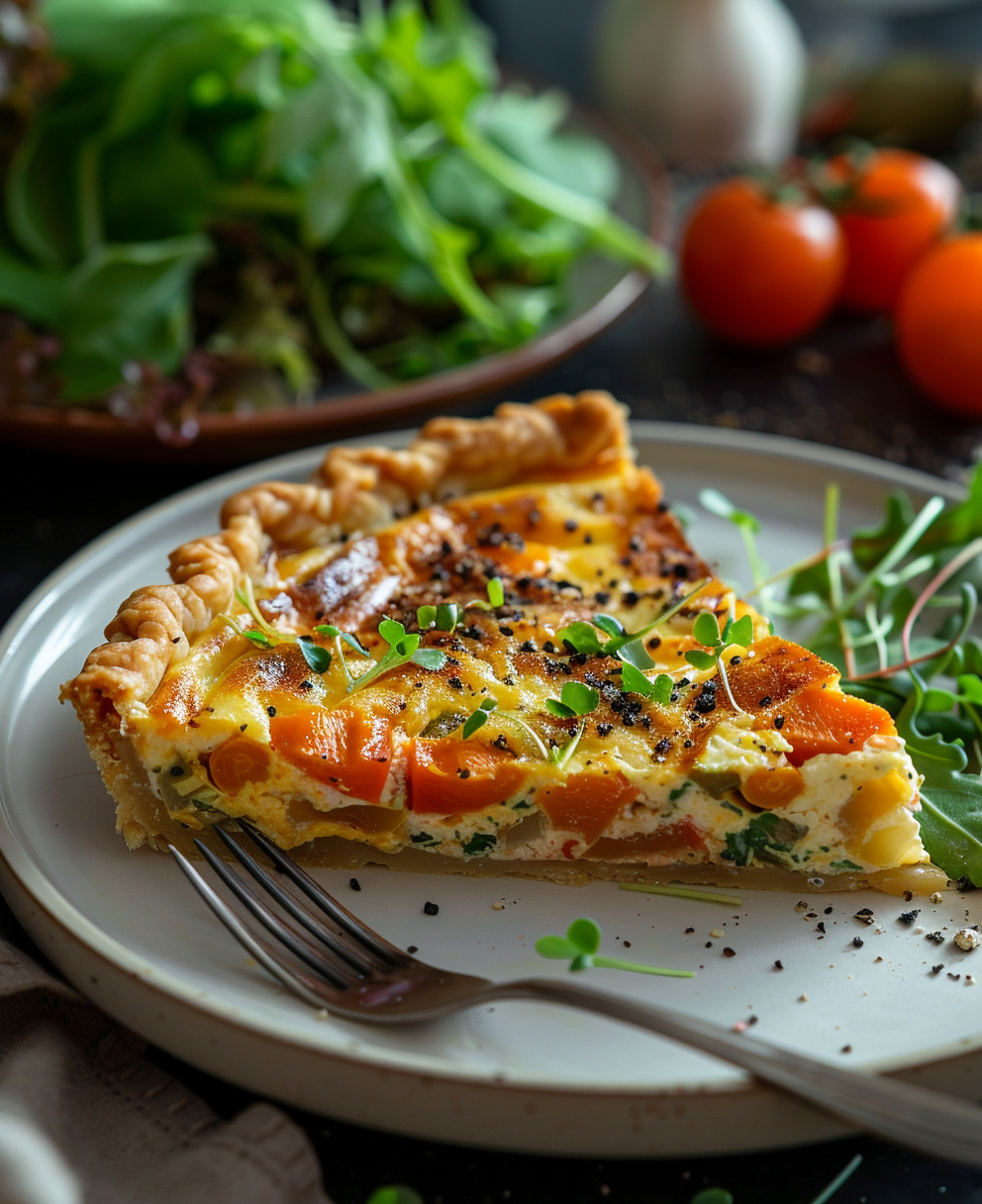 recette quiche aux légumes