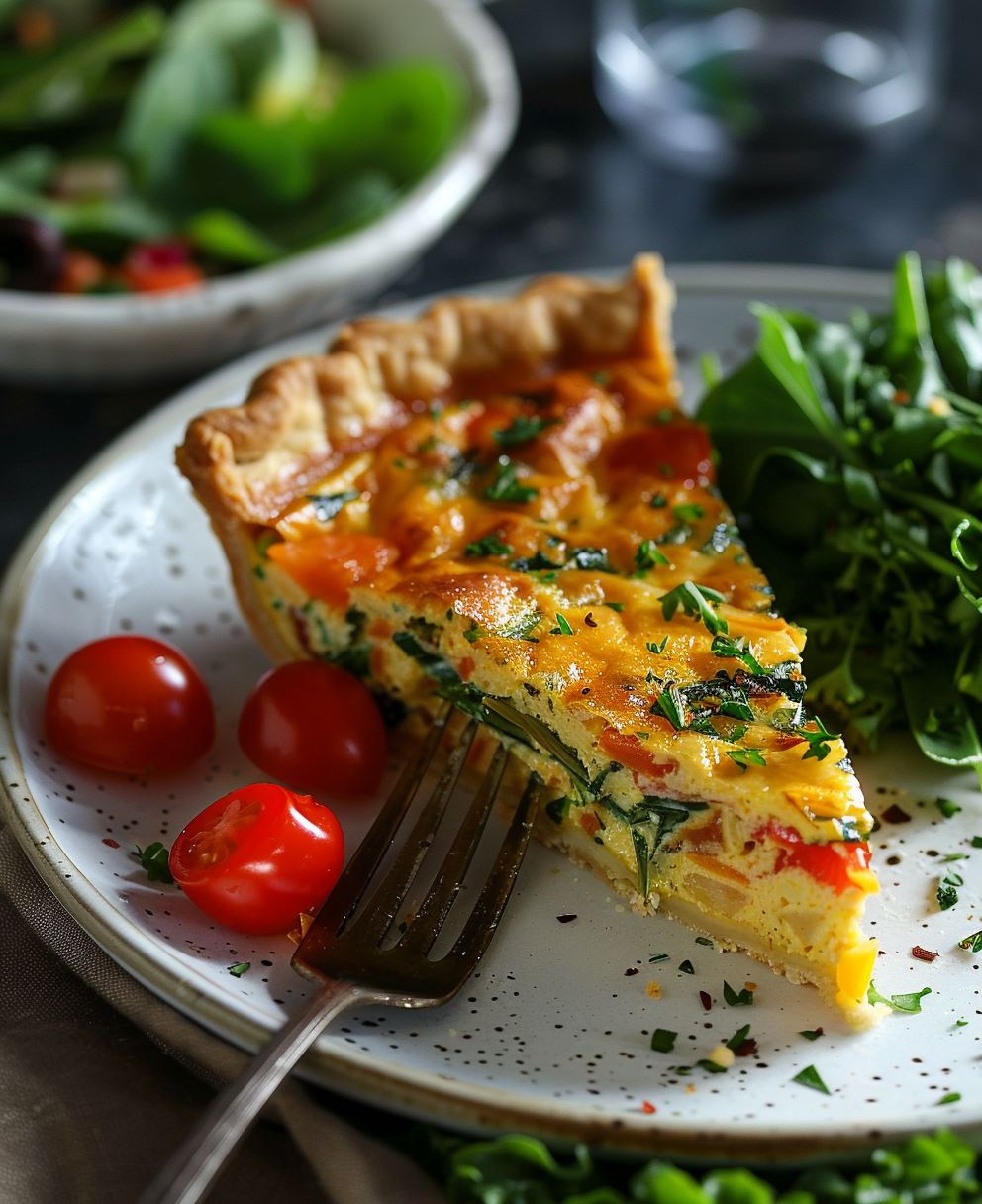recette quiche aux légumes