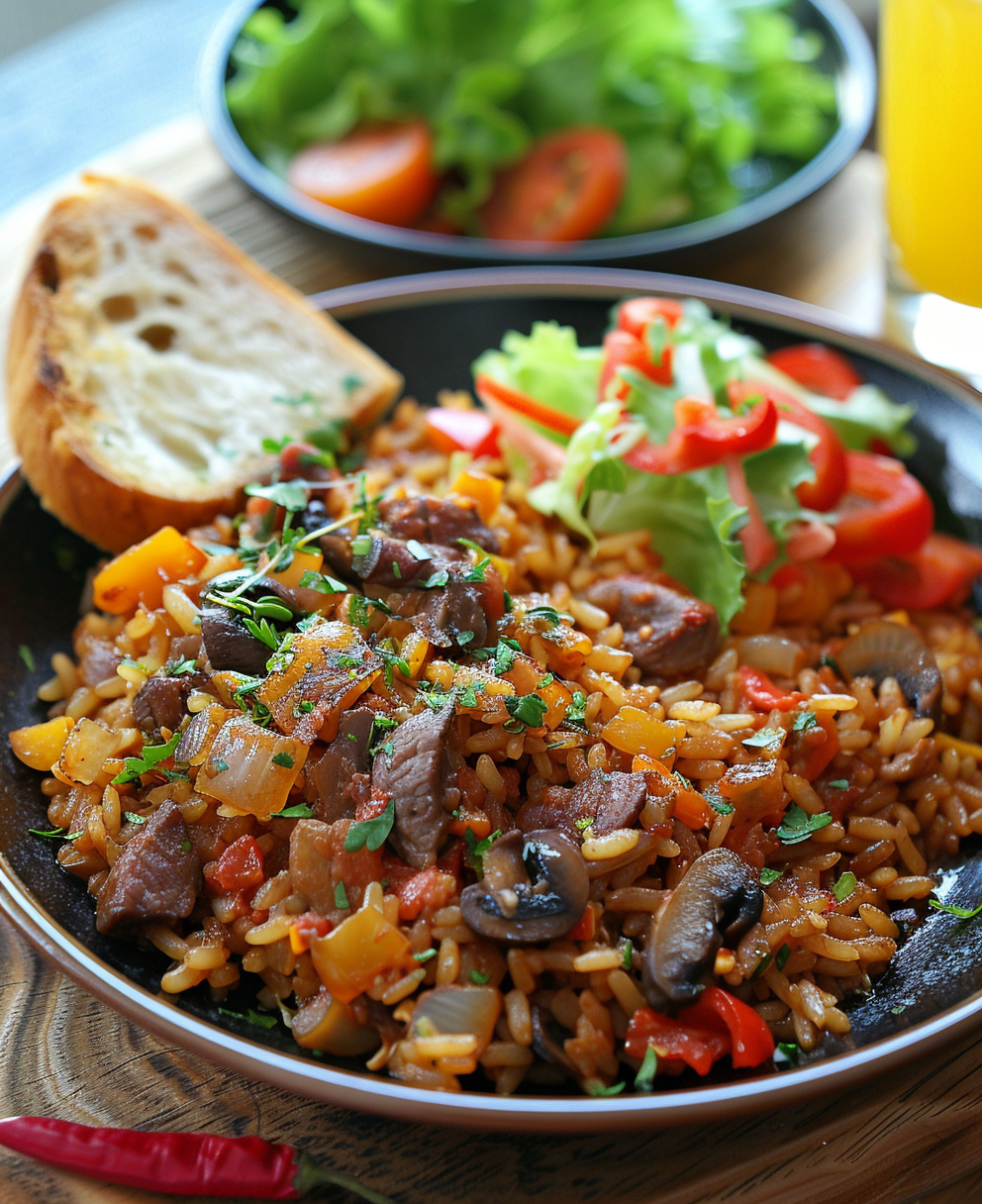 recette riz aux légumes