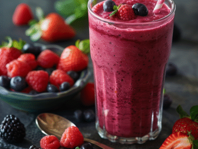 Recette Smoothie au Blender Rapide et Savoureuse