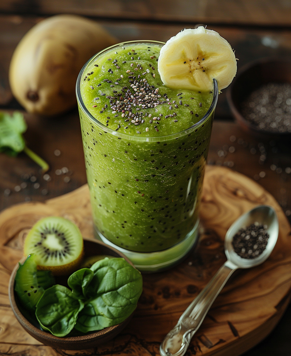 recette smoothie banane kiwi