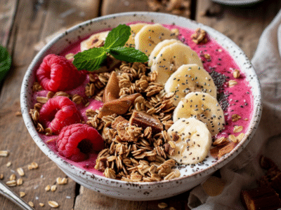 Recette Smoothie Bowl Facile et Savoureuse