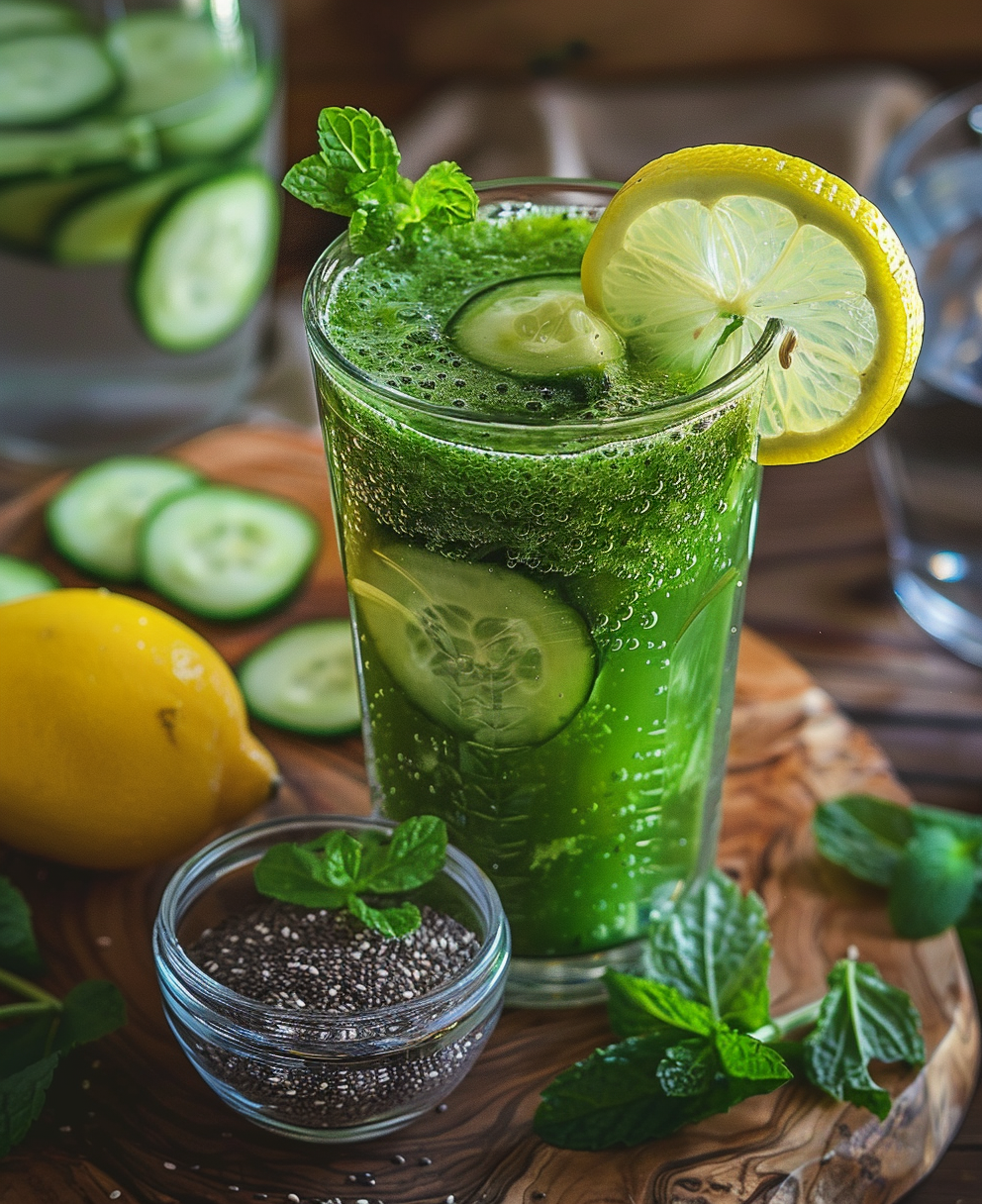 recette smoothie concombre
