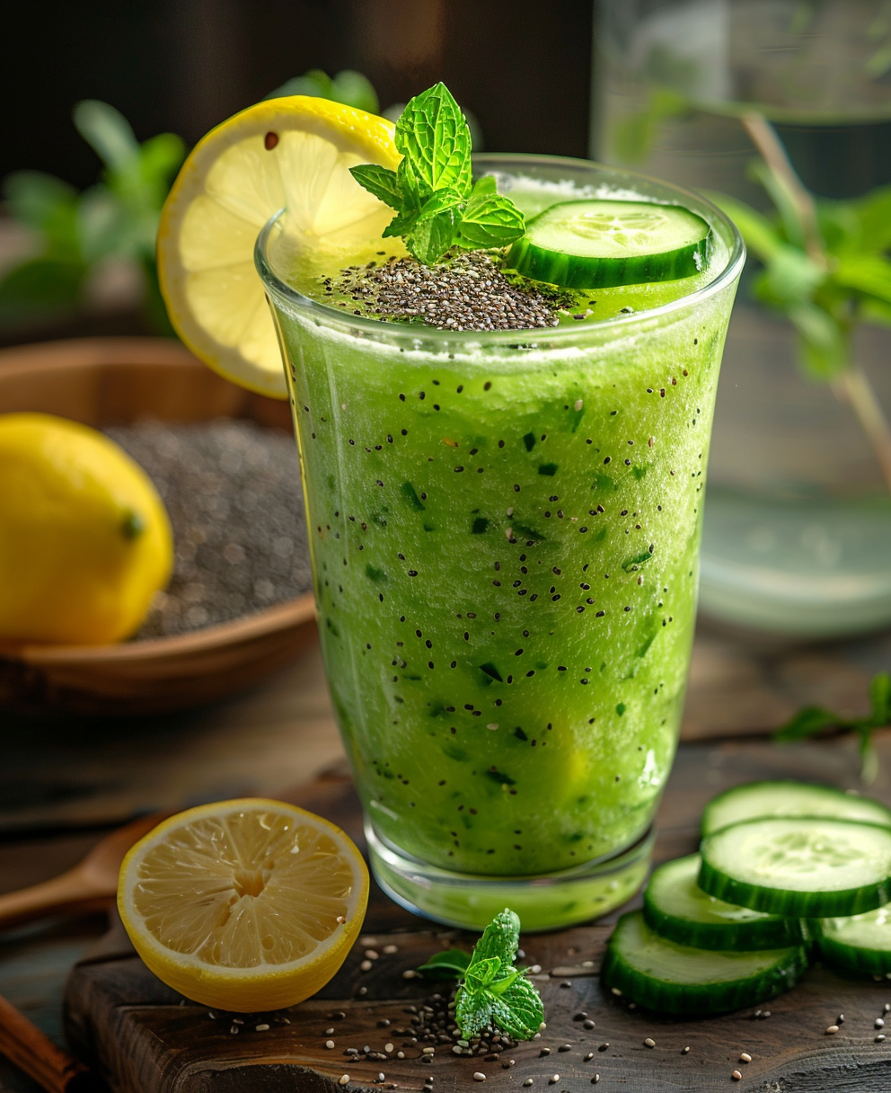 recette smoothie concombre