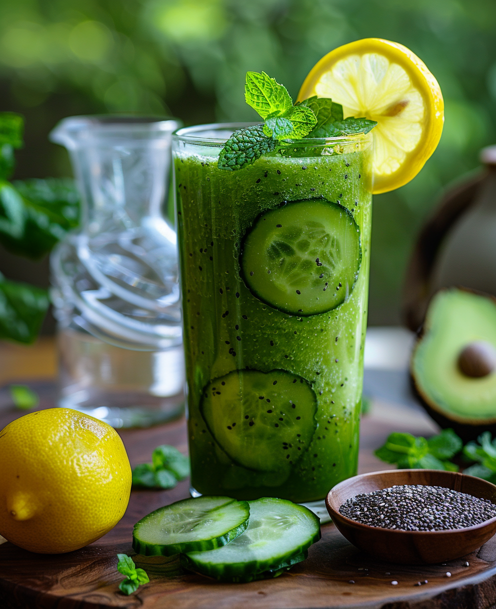 recette smoothie concombre