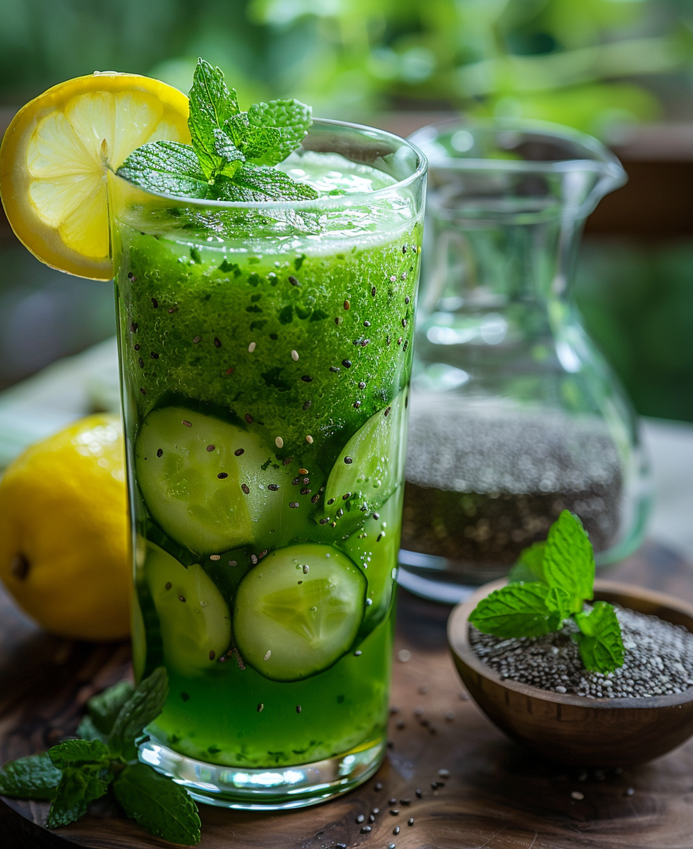 recette smoothie concombre