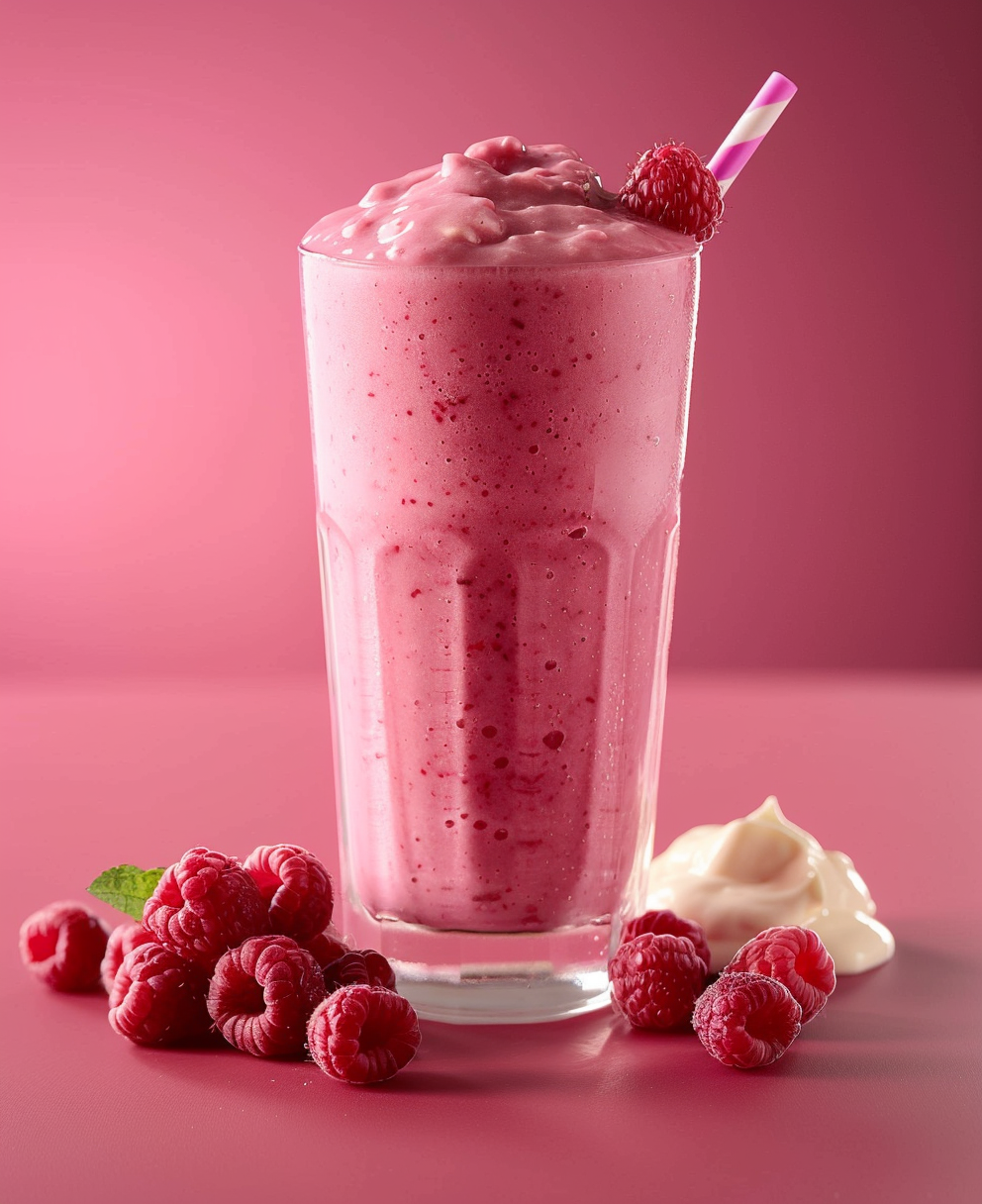 recette smoothie framboise
