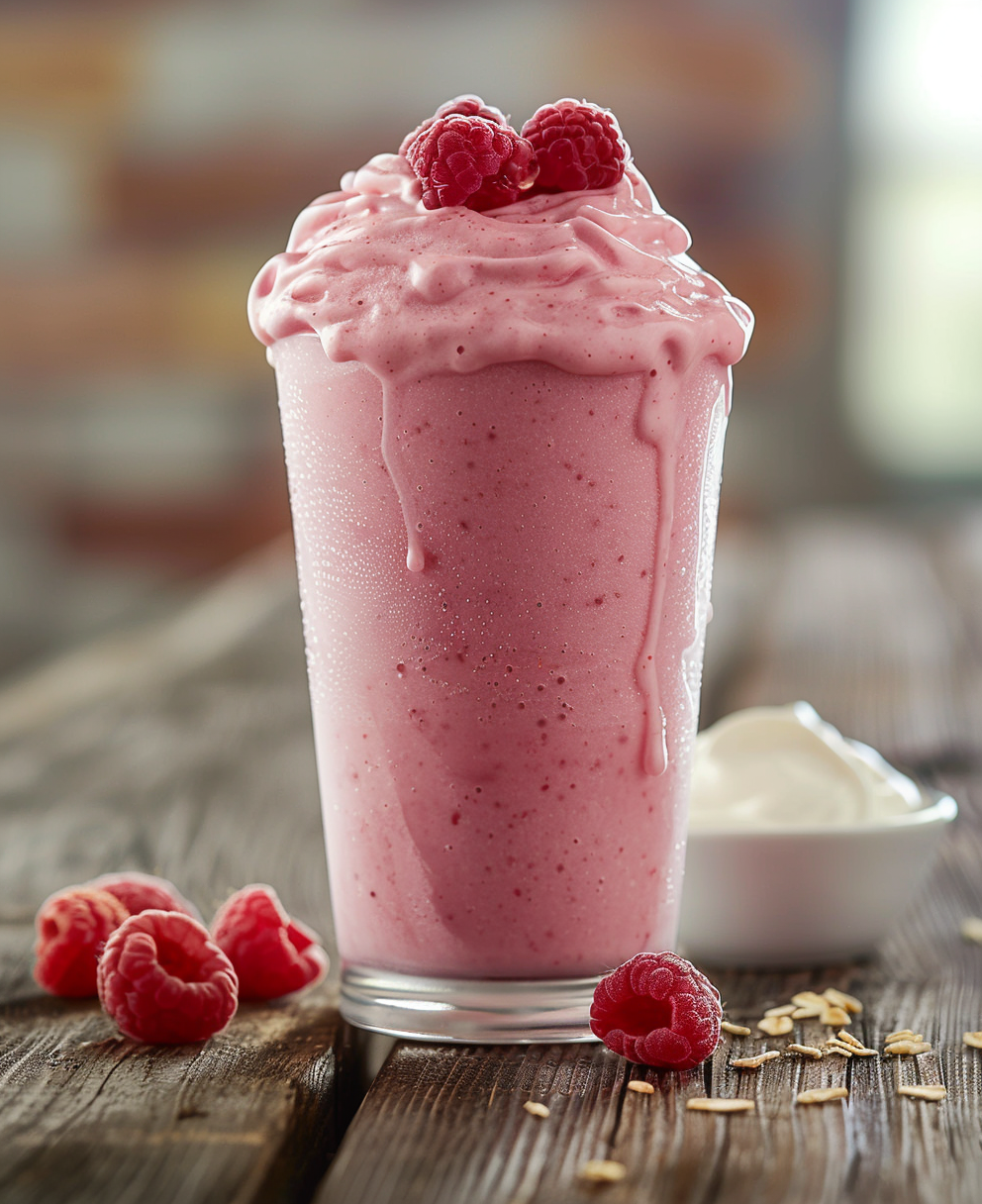 recette smoothie framboise
