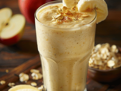 Recette Smoothie Pomme Banane Facile et Rapide