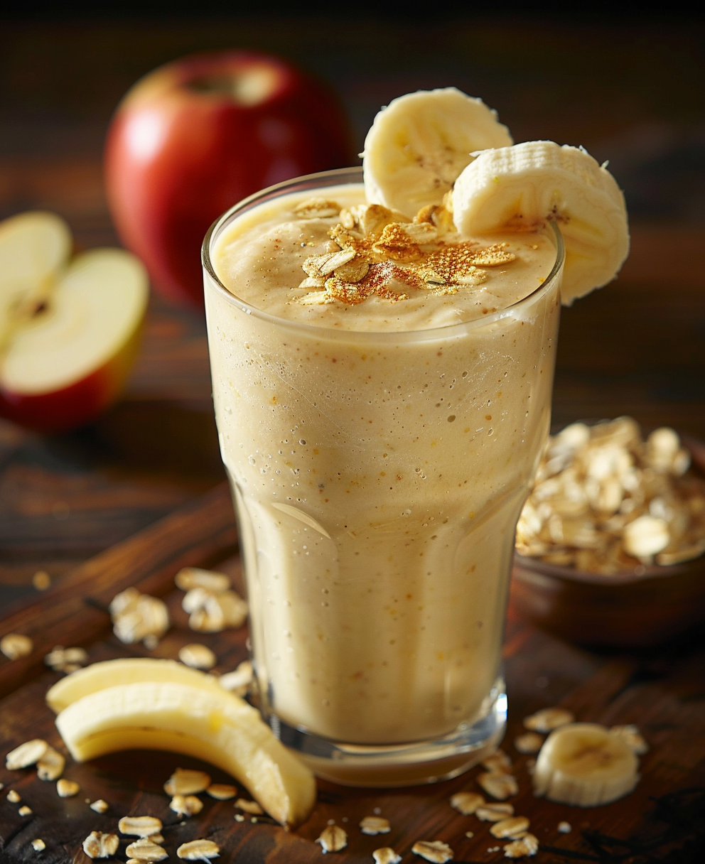 recette smoothie pomme banane