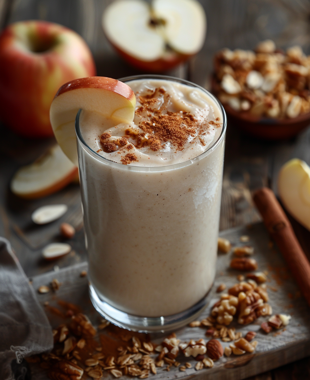 recette smoothie pommes