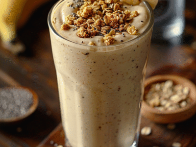 Recette Smoothies Protéinés Rapides et Savoureux