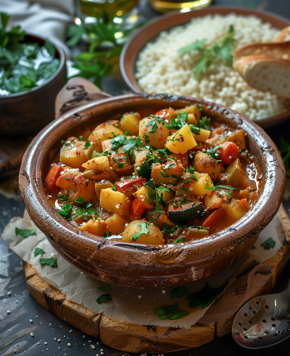recette tajine de légumes