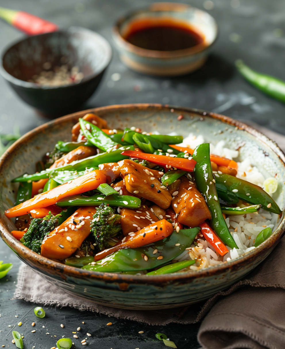 recette wok de légumes