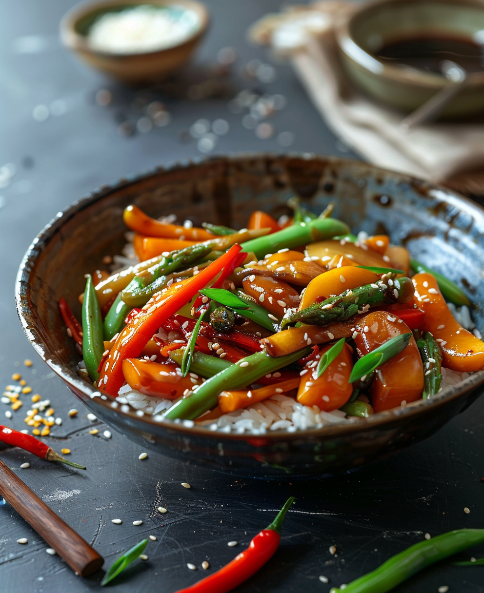 recette wok de légumes