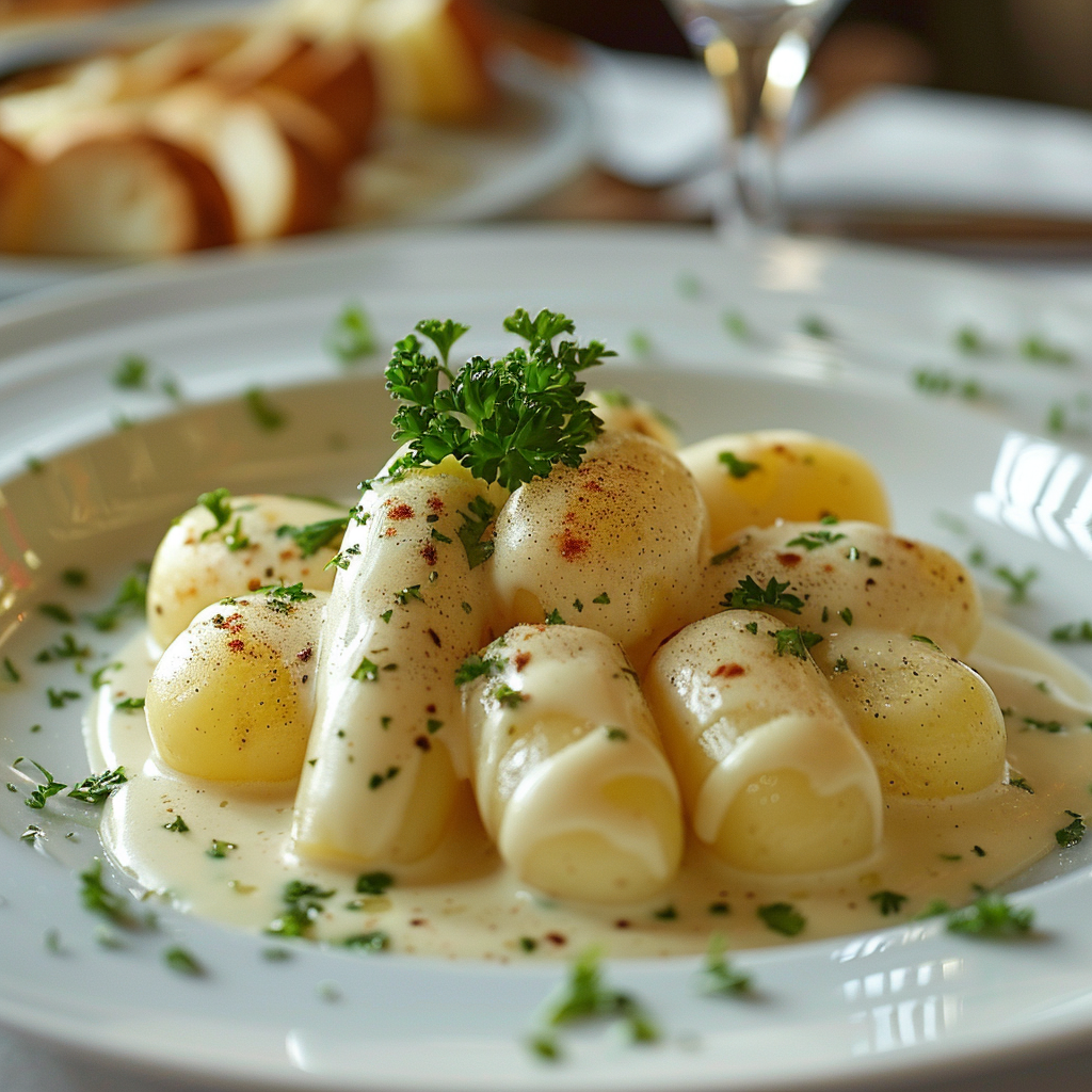 sauce asperges blanches