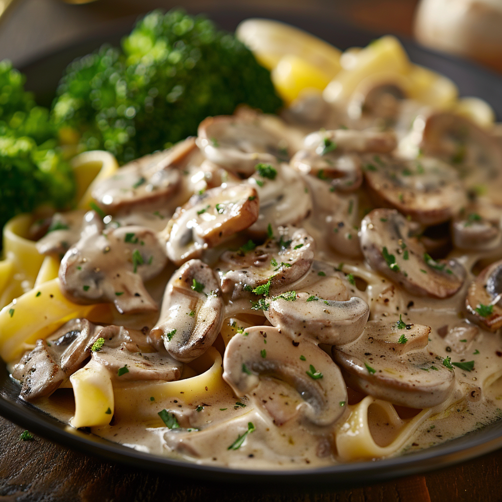 sauce champignon à la crème