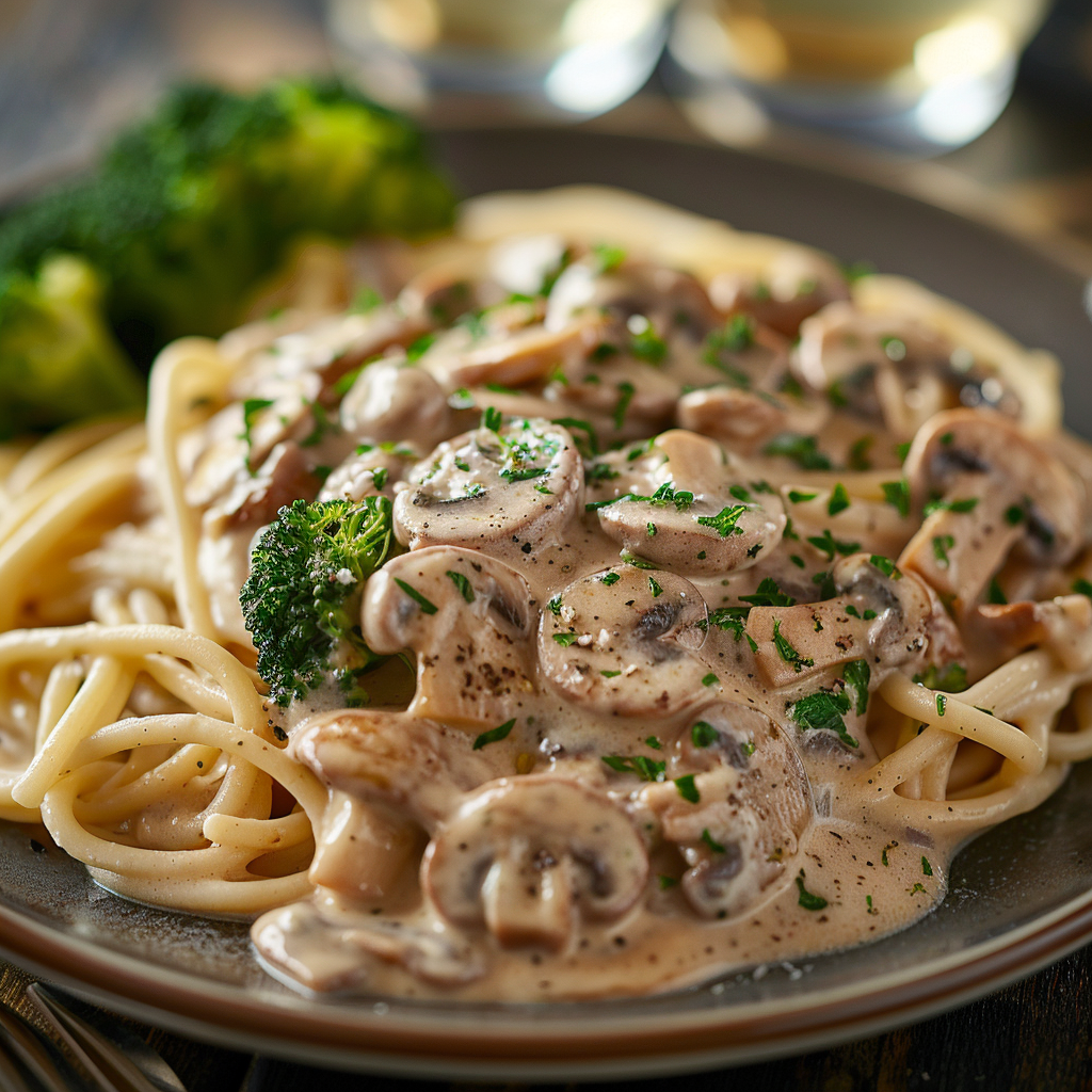 sauce champignon à la crème