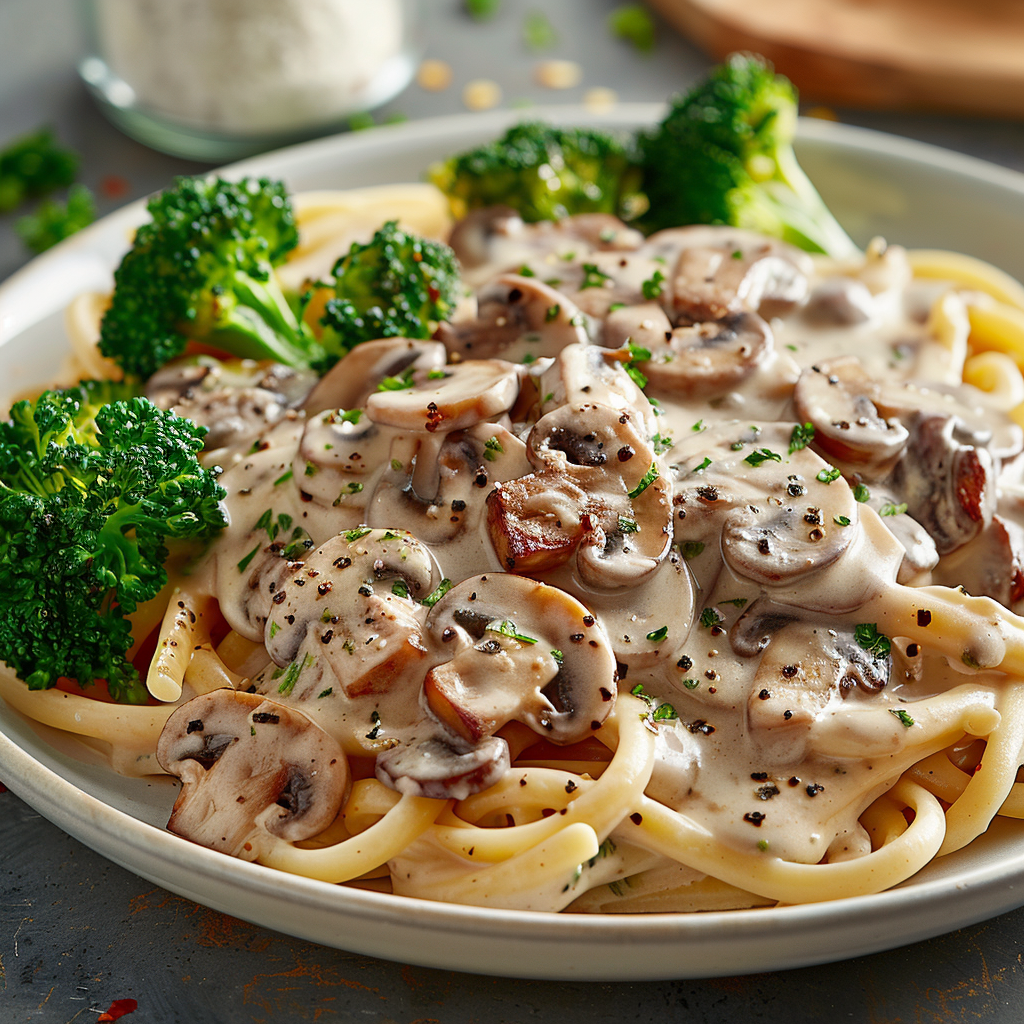 sauce champignon à la crème