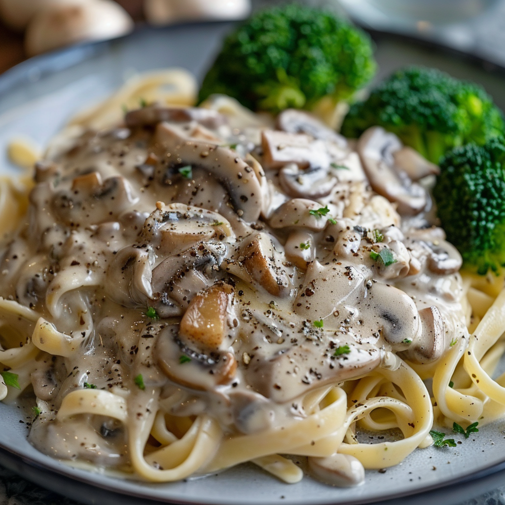 sauce champignon à la crème