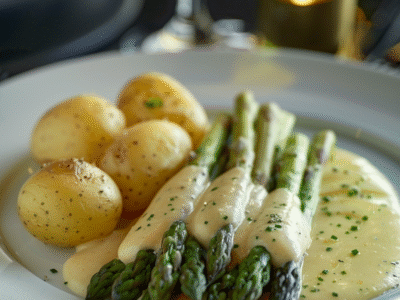 Sauce mousseline pour asperges : Recette facile et savoureuse