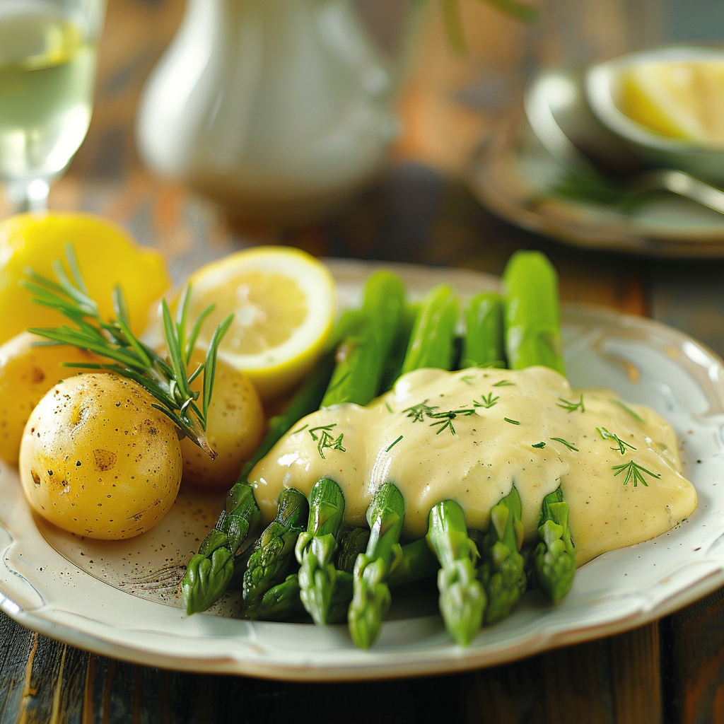 sauce mousseline pour asperges