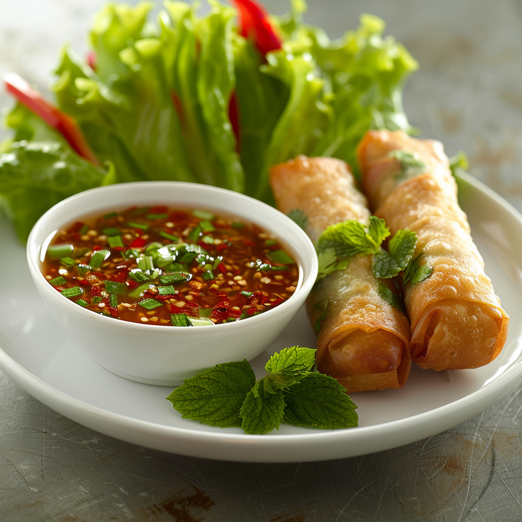 sauce pour rouleaux de printemps