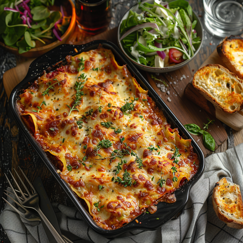 temps de cuisson lasagnes au four