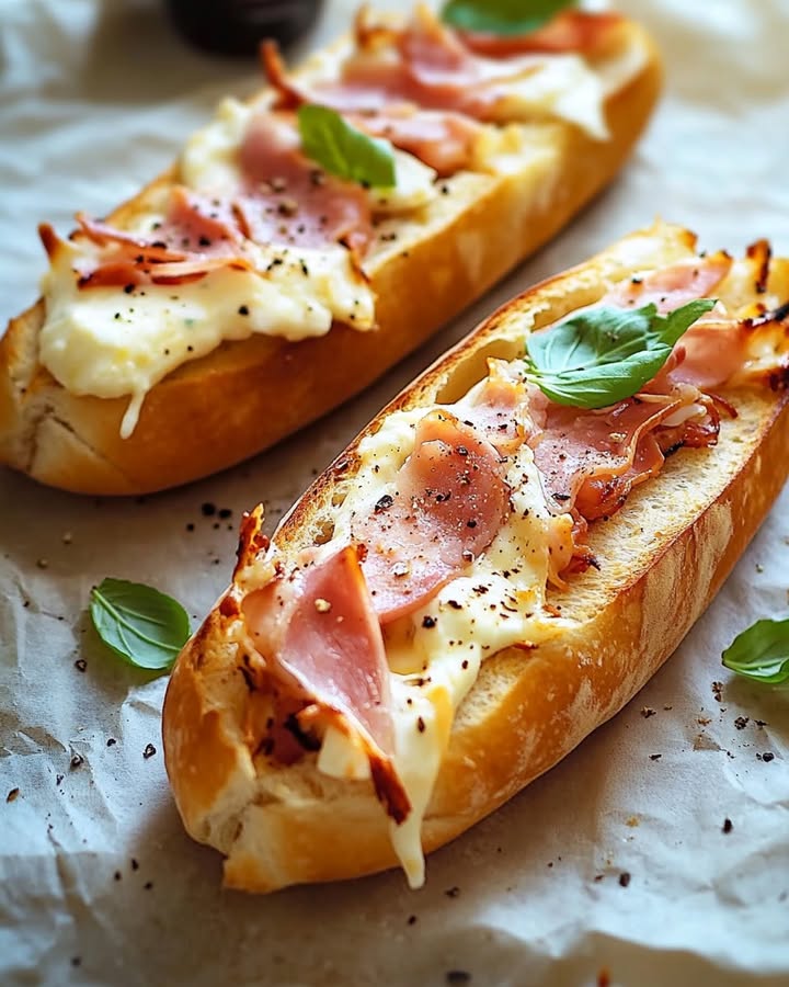 Baguette Jambon Mozzarella