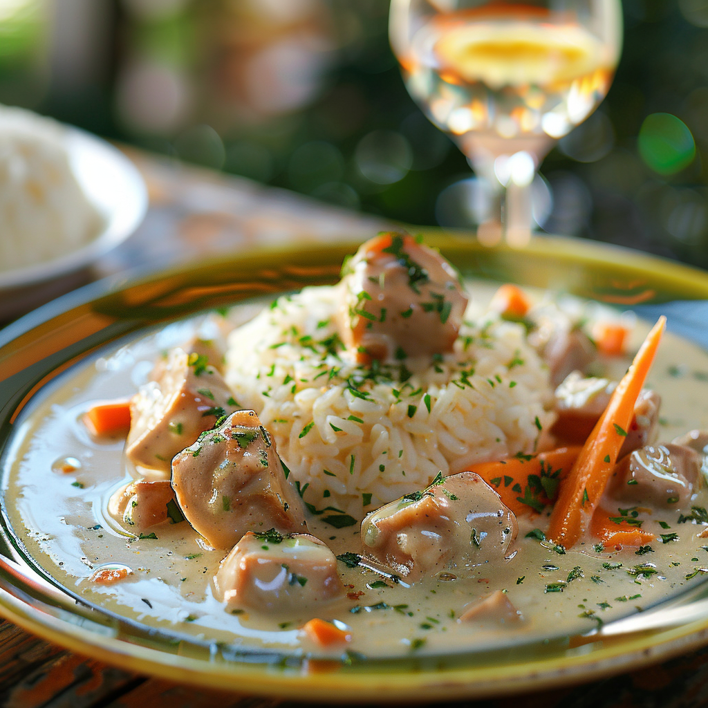 Blanquette de veau à l’ancienne