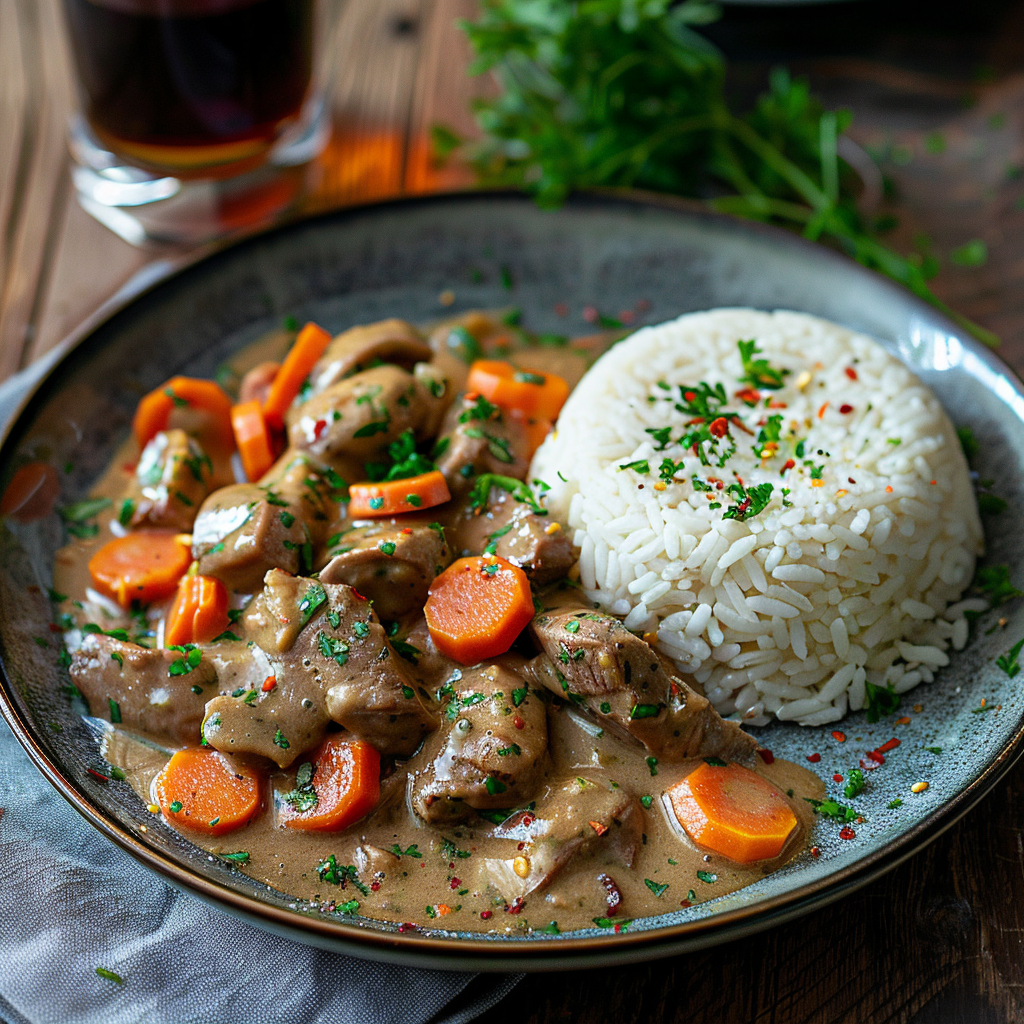Blanquette de veau à l’ancienne