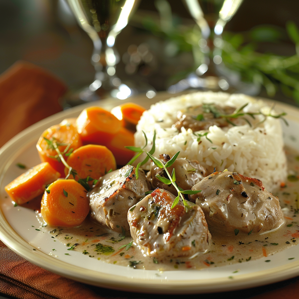 Blanquette de veau à l’ancienne