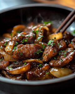 Bœuf Sauté Savoureux