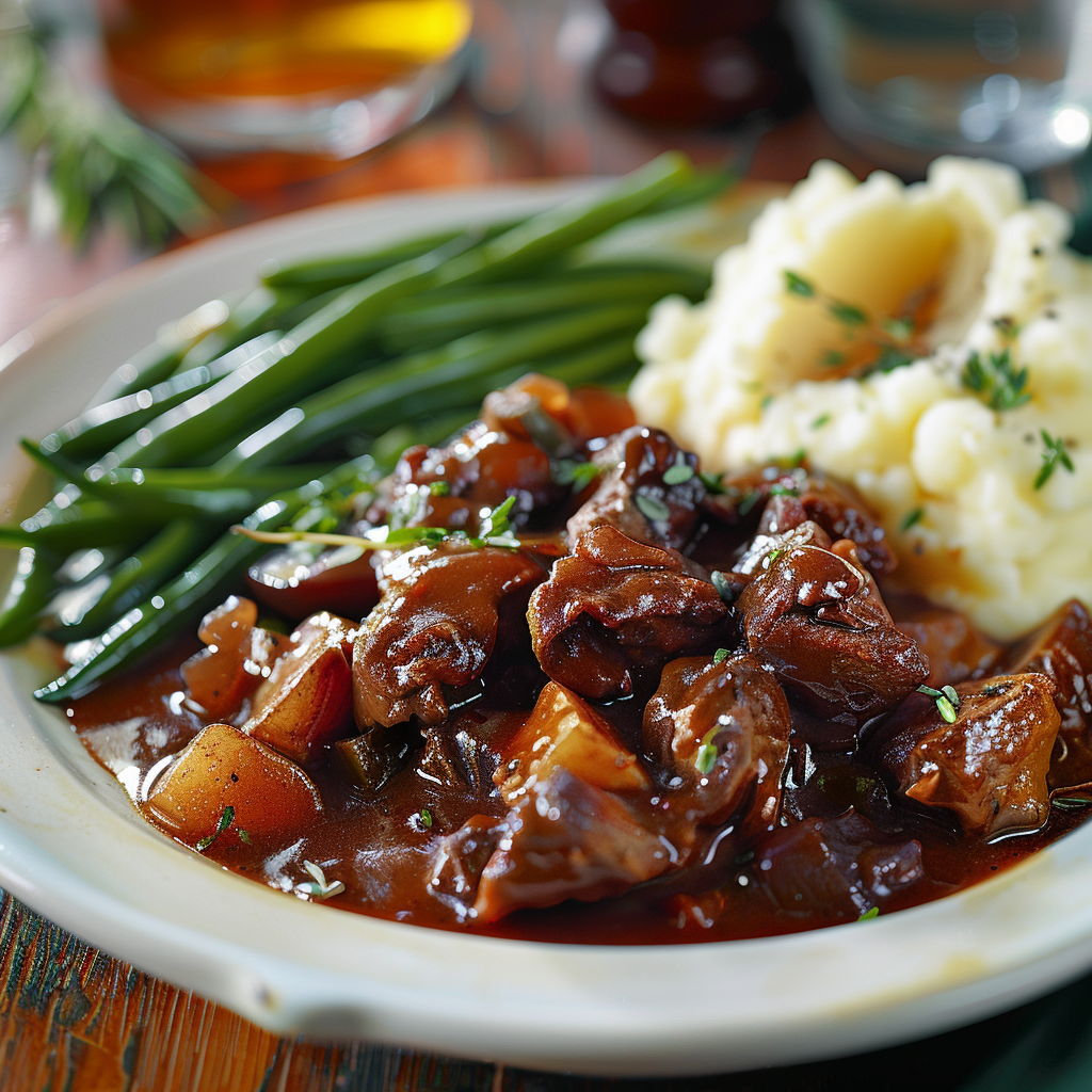 Bœuf bourguignon traditionnel