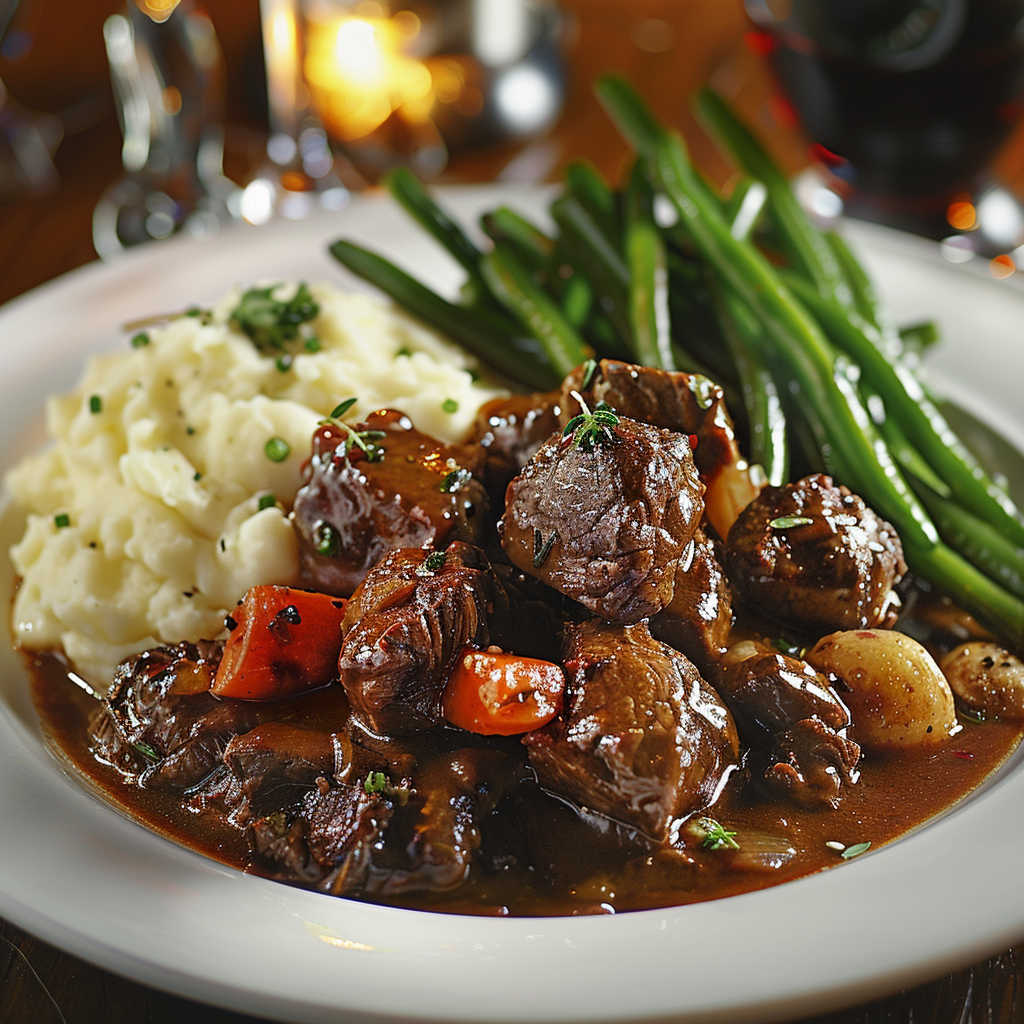 Bœuf bourguignon traditionnel
